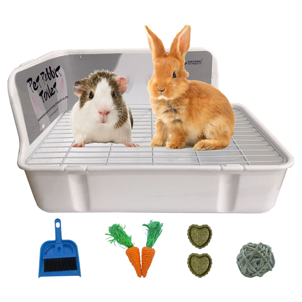The Kathson guinea pig litter box base with compact design fits small cages and easy cleanup.
