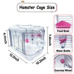 Kathson transparent panorama offers clear visibility to observe pet activity.