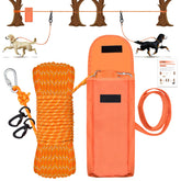 Katolk Knot-a-Hitch dog hitching system close-up showing secure tensioning for dogs.