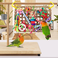 KATUMO bamboo finger trap toy encourages curiosity and safe chewing.
