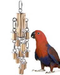 KATUMO parrot toy with detachable parts for interactive play in large birds.