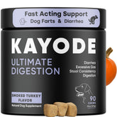 Kayode Ultimate Digestion bottle-label close-up highlighting natural nutrients for digestion support.