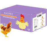KayPET dried BSF larvae bag shows calcium-rich protein for poultry.