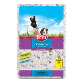 Kaytee Clean & Cozy Lavender Bedding packaging for easy storage and freshness.