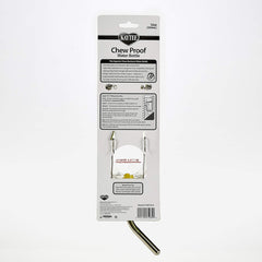 Kaytee double-ball bearing sipper tube minimizes drips