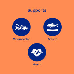 Kaytee Koi's Choice 35% protein detail on the panel supports tissue development.