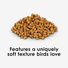 Kaytee NutriSoft natural fruit flavors enhancer for parakeet meals.