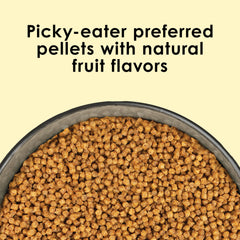 Kaytee NutriSoft packaging appealing to picky eater birds during feeding.