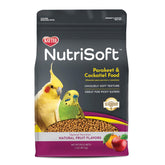Kaytee NutriSoft soft pellets shown to appeal to picky parakeets and cockatiels.