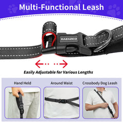 Kazazoo dual padded handles provide secure control in busy areas.