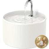 Kenepet ceramic cat water fountain body—durable, stable hydration