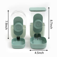 Kenond hanging feeder side view shows dual-function design for easy care