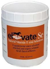 Kentucky Performance Prod Elevate SE ingredient label image highlights natural vitamin E and organic selenium.