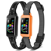 Keoge Bark Collar 2-Pack front view with adjustable strap for all dog sizes.