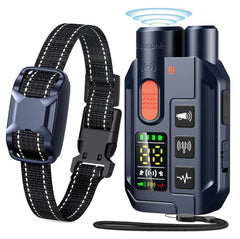 Ketwini dog training collar remote view showcasing long-range control for outdoor sessions