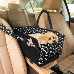 Kfonla center console dog car seat with secure installation and anti-slip base.