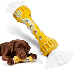 KGPERGU indestructible dog toy with rugged core for aggressive chewers—durable play