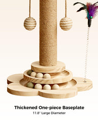 Khalor interactive feather toy on spring for engaging play