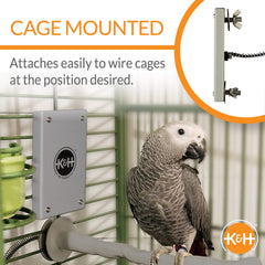 K&H Snuggle-Up Bird Warmer tested with pillow to verify safe warmth