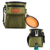 KHPR dog treat pouch wide opening for easy one-handed access during walks.