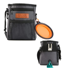 KHPR dog treat training pouch with open compartments for easy access