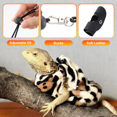 Kiiocwev adjustable leash in three sizes supports comfortable, unrestricted movement.