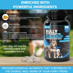 Kilab Dog Weight Gainer joint-support-formula promotes stronger joints and mobility.