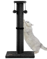 Kilodor 34-inch tall cat scratching post ready for indoor use and stretch