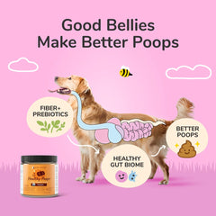 kin+kind Healthy Poops cat and dog meal image showing pumpkin powder used
