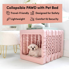 KindTail PAWD washable bed inside provides cozy, mess-resistant comfort for naps.