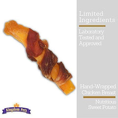 Kingdom Pets air-dried chicken jerky preserves flavor and nutrients.