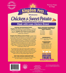 Kingdom Pets training-ready jerky pieces easy to break for all dog sizes.