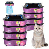 KINGLY premium refill packaging shows 28ft bags for extended odor control.