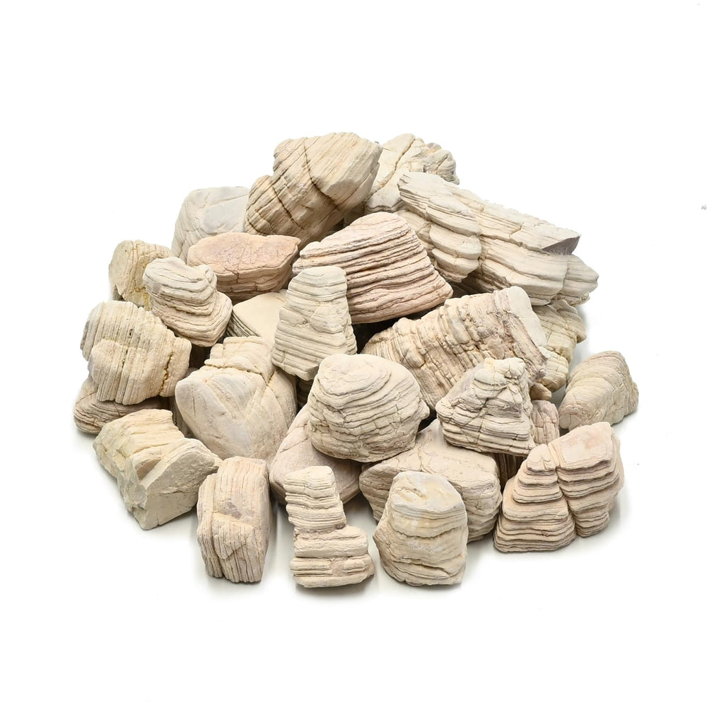 KINGRUI pagoda stones create natural step features for miniature gardens and moss pathways.