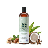 Kin+Kind dry skin coat shampoo bottle showing gentle moisturizing wash for dogs