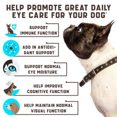 Kinpur Eye Vitamins soft chews closeup for easy daily use