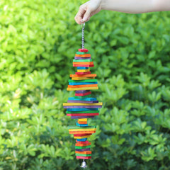 KINTOR Bird Toy beak grinding design encourages conditioning safely