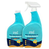 Kinzua Environmental Urine B-Gone bottle pour for easy spot treatment.