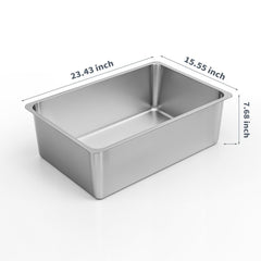 Kirecoo XXL high-sides litter box side view showing tall walls for containment.