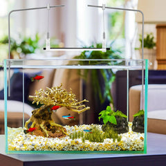 Kisangel aluminum-alloy bracket demonstrates durable support for humid aquarium environments.