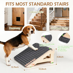 KISIMUY anti-slip carpet ramp with textured surface