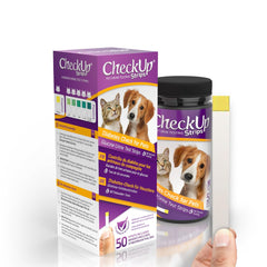 KIT4CAT CheckUp glucose urine strips bottle for at-home monitoring