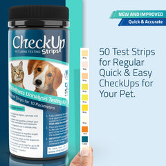 KIT4CAT urine strip dip for quick home results.