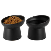 KitchenLestar raised cat bowls with tilt design for easier feeding and mess control.
