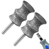 KITGUARD Diamond Dremel dog nail bits provide top view for smooth, safe grinding.