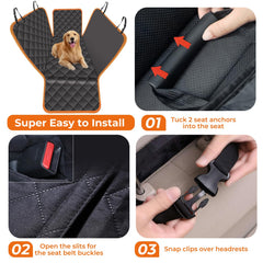 KITPLUS non-slip design reduces sliding during sudden stops for calmer rides
