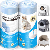 KITPLUS Litter Box Liners fit most self-cleaning boxes for a snug, mess-free maintenance