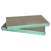 Kitty City cat scratcher refill double-sided for extended use.