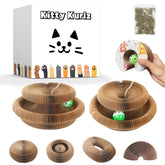 Kitty Kurlz reversible infinity toy offers endless shapes for mental stimulation.
