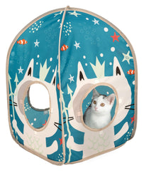 Kitty City Ocean play tunnel offers a stimulating play avenue